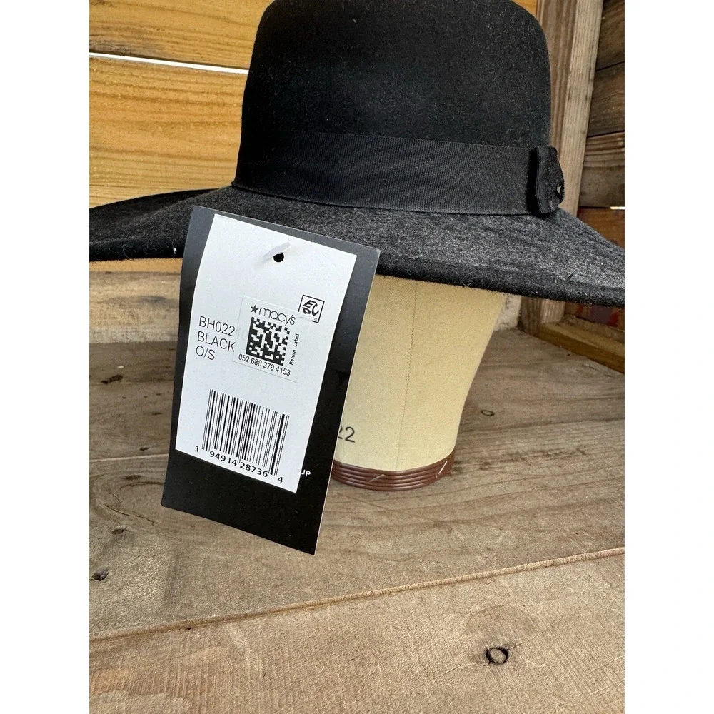 Nine West Black Wool Hat Ladies‎ New